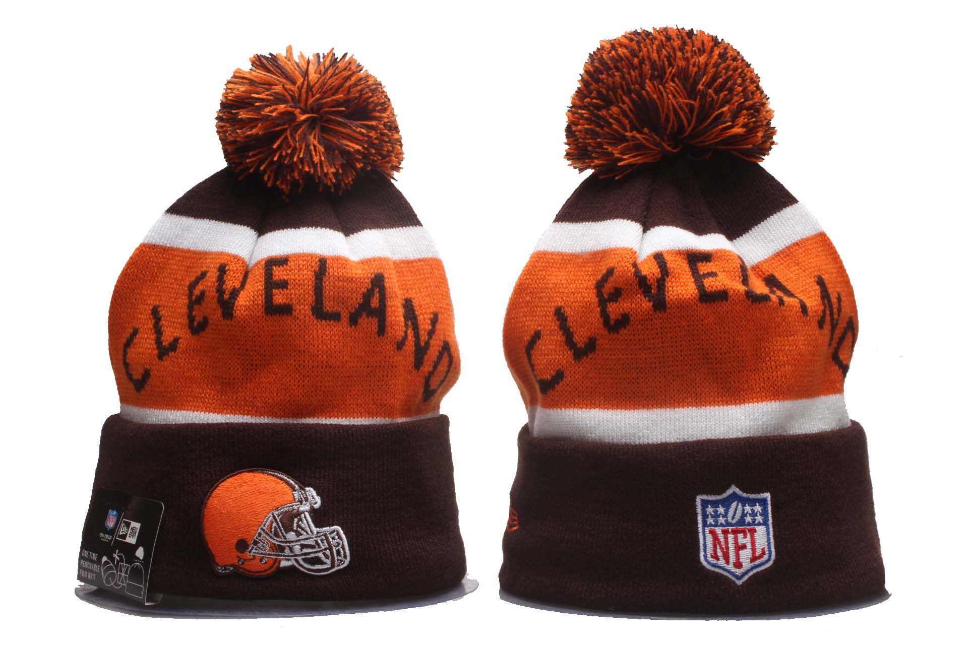 2023 NFL Cleveland Browns beanies ypmy2